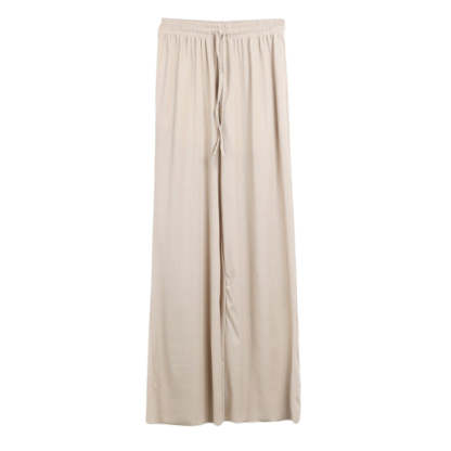 Ice Silk Wide Leg Trousers For Women-Legletic