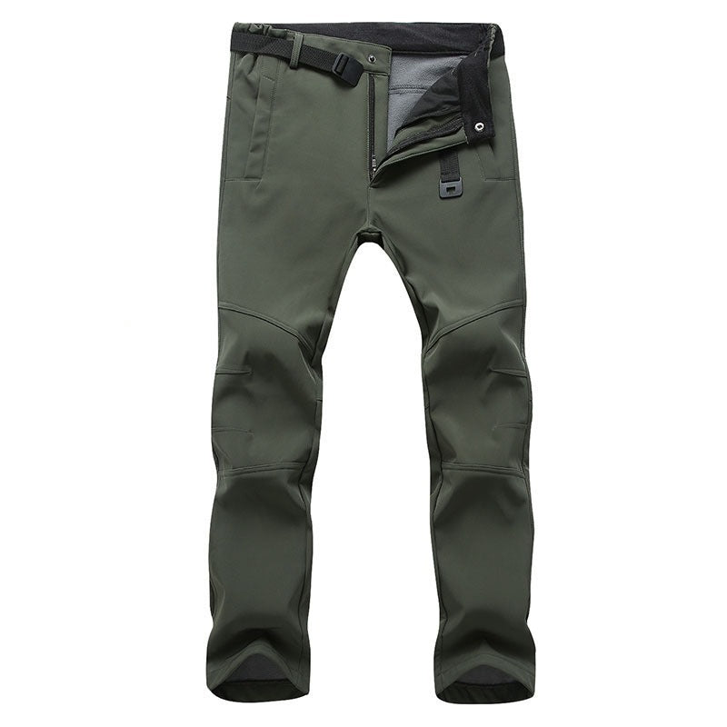 Men's Winter Fleece Waterproof Warm Pants-Legletic