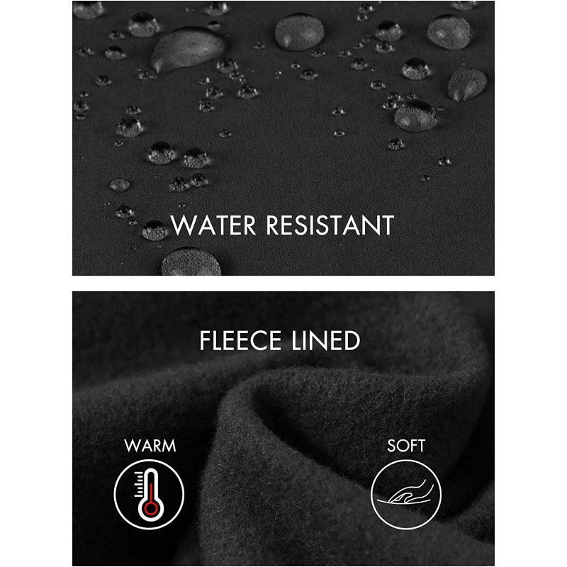 Women's Fleece Lined Pants Water Resistant Thermal Joggers Winter Running Hiking Sweatpants Snow Pants Pockets-Legletic