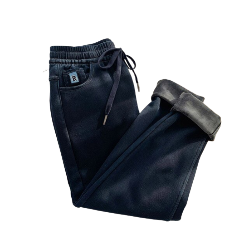 Winter Women Warm High Waist Jeans-Legletic