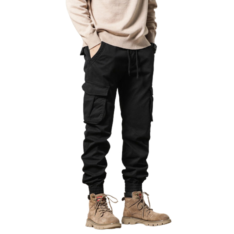 Multi Pockets Winter Cargo Pants For Men-Legletic