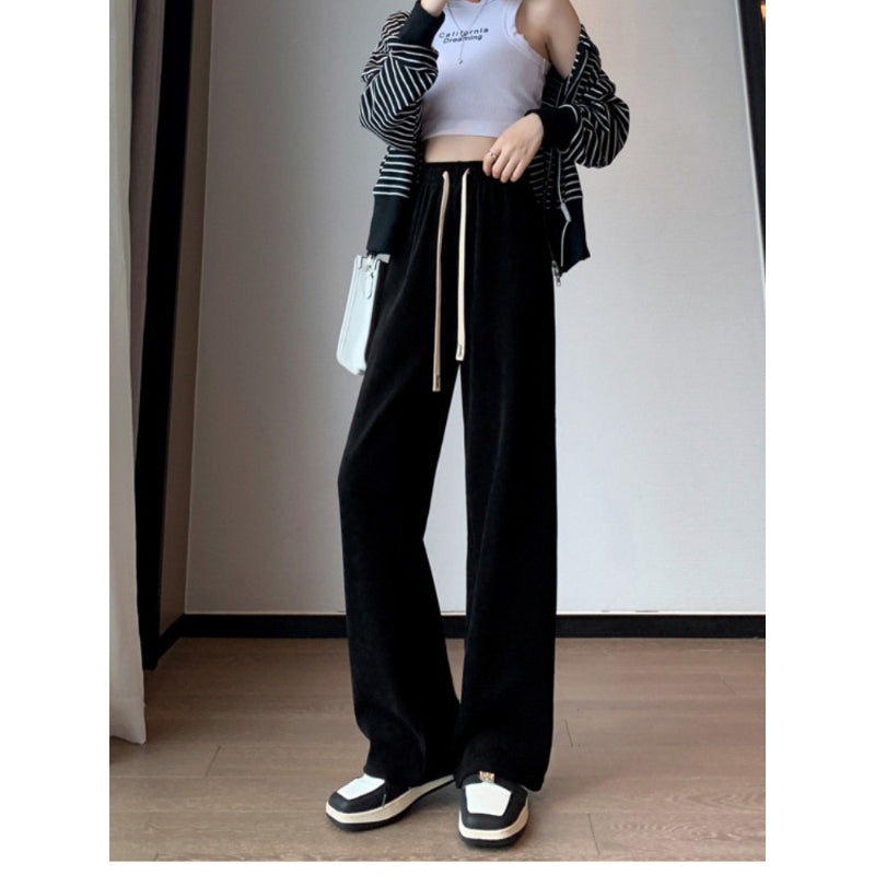 Women's High Waist Wide Leg Pants-Legletic