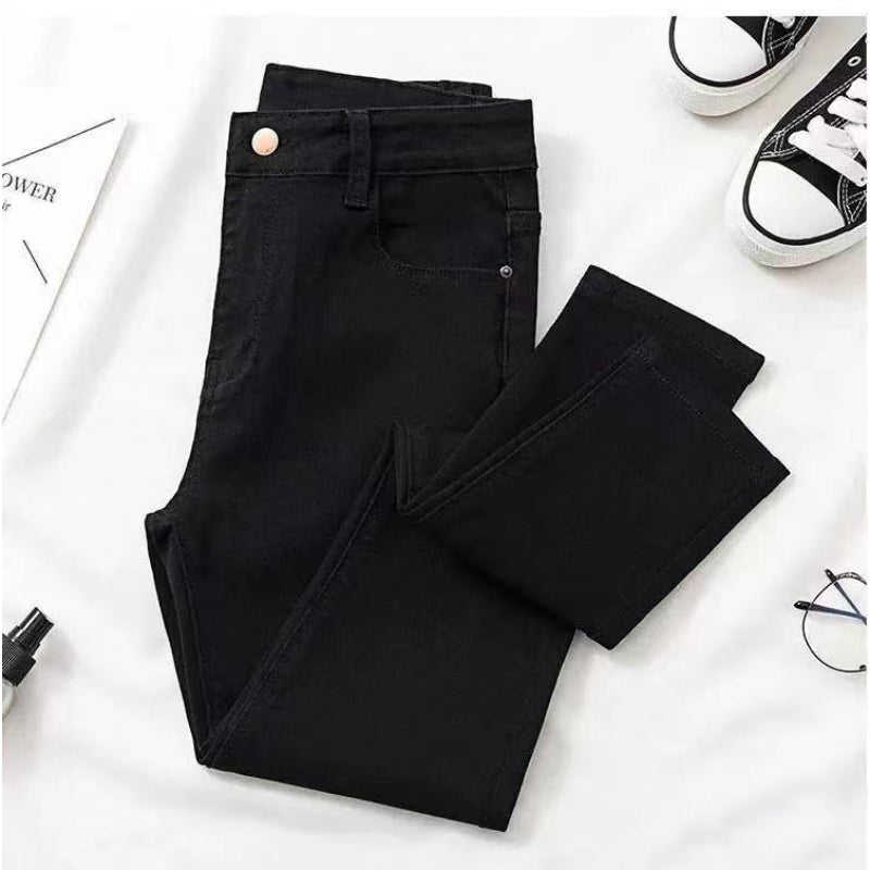 High Waist Elastic Pencil Trousers For Men-Legletic