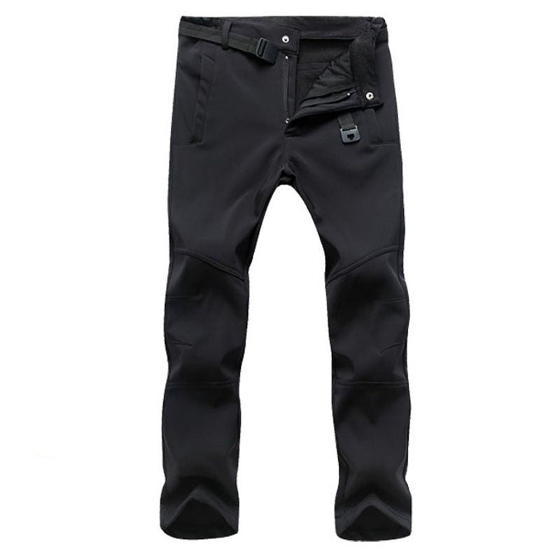 Men's Winter Fleece Waterproof Warm Pants-Legletic