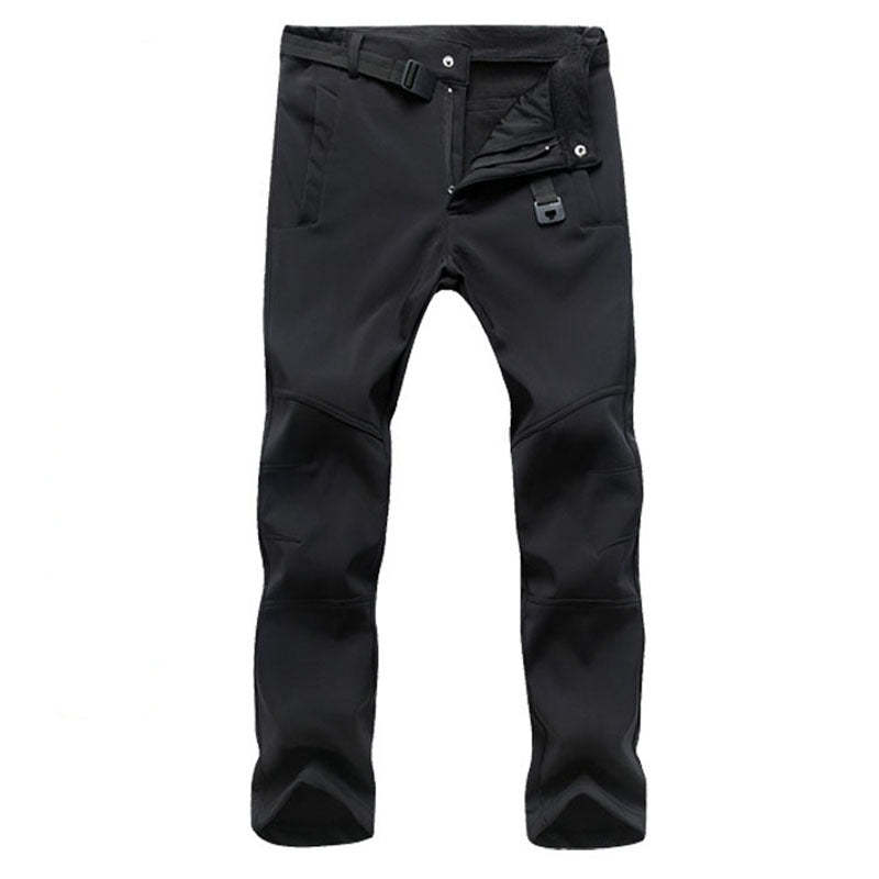 Men's Winter Fleece Waterproof Warm Pants-Legletic