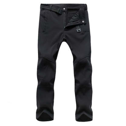 Men's Winter Fleece Waterproof Warm Pants-Legletic