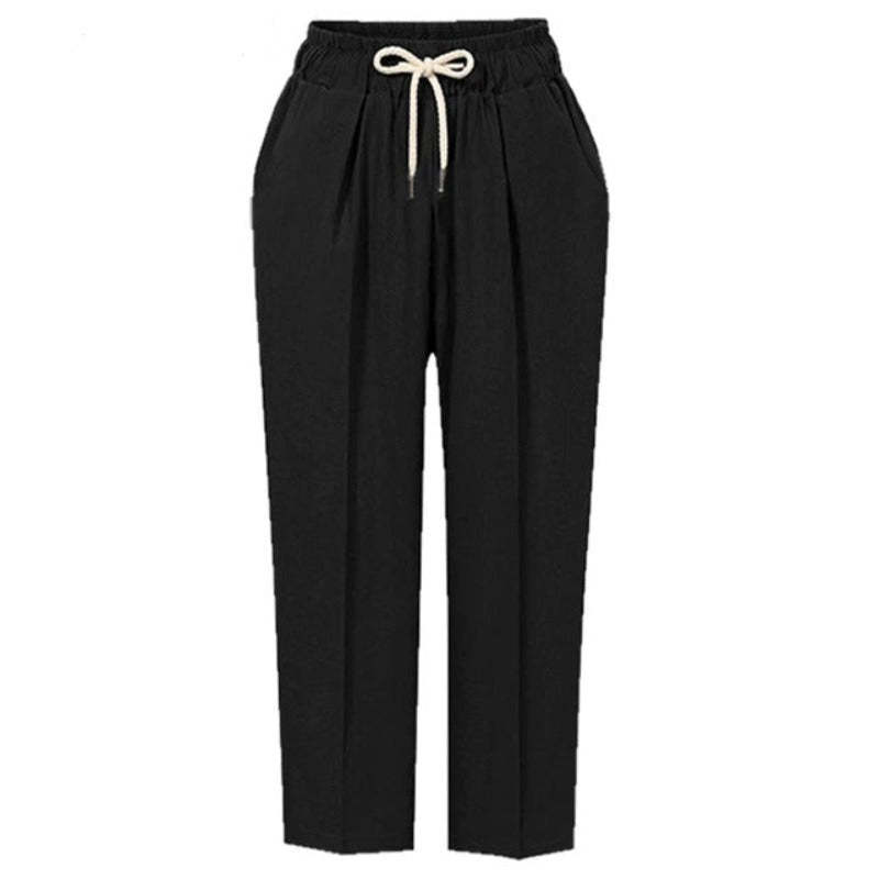 Women's Office Cotton Linen Pants-Legletic