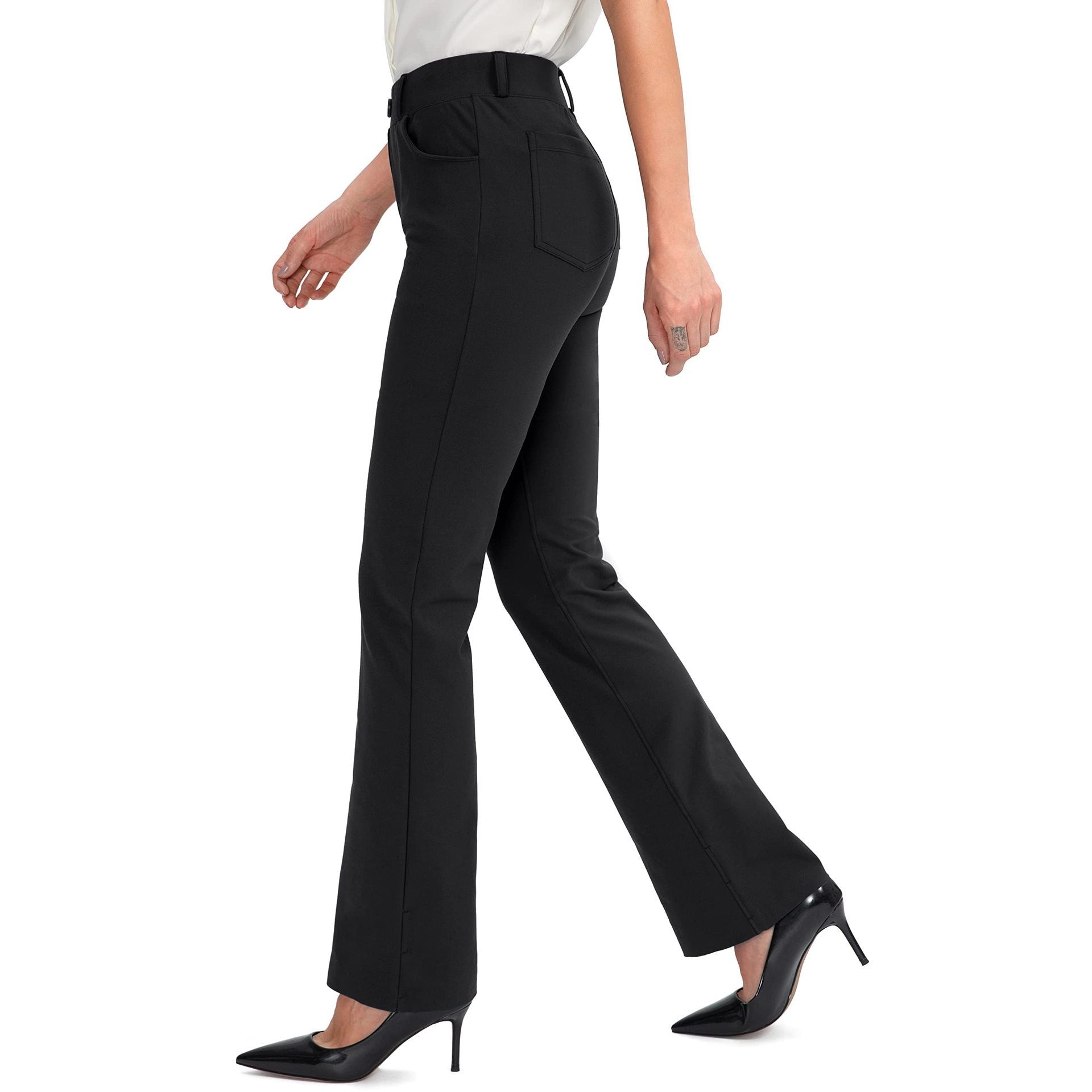 Elegant Yoga Stretch Dress Pants-Legletic