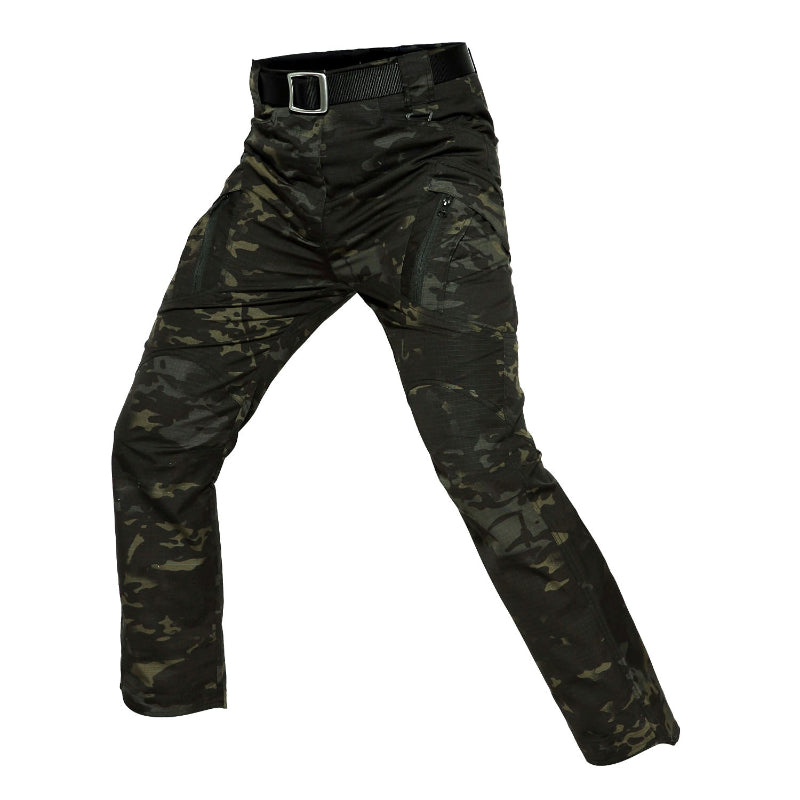 Men's Multiple Pocket Tactical Cargo Pants-Legletic