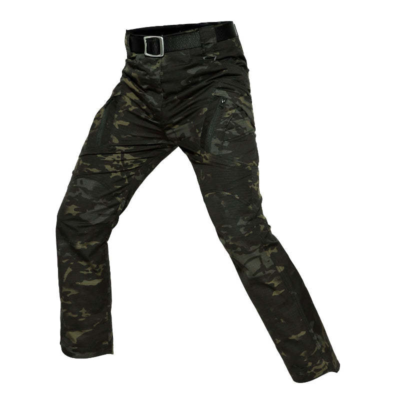 Men's Multiple Pocket Tactical Cargo Pants-Legletic