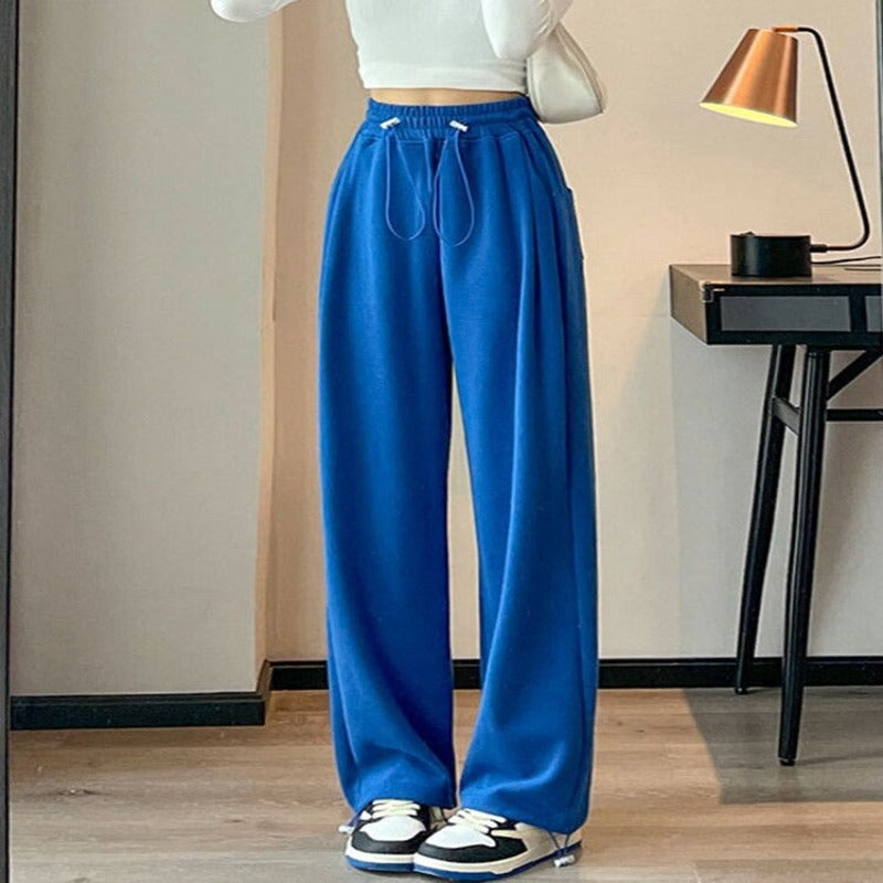 Baggy Wide Leg Oversize Women's Sweatpants-Legletic