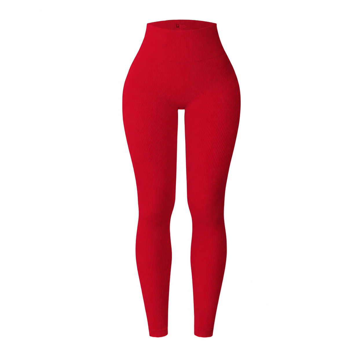 Ribbed High Rise Stretchable Yoga Leggings