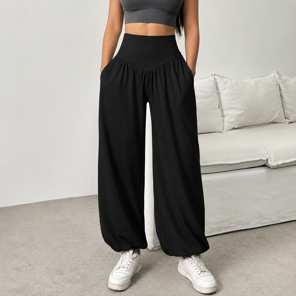 Stretchy Comfortable Fitness Pants For Running  For Women