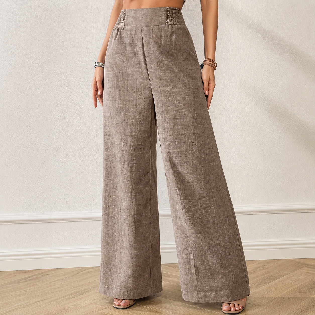 Versatile Wide Length Pants For Daily Wear For Women