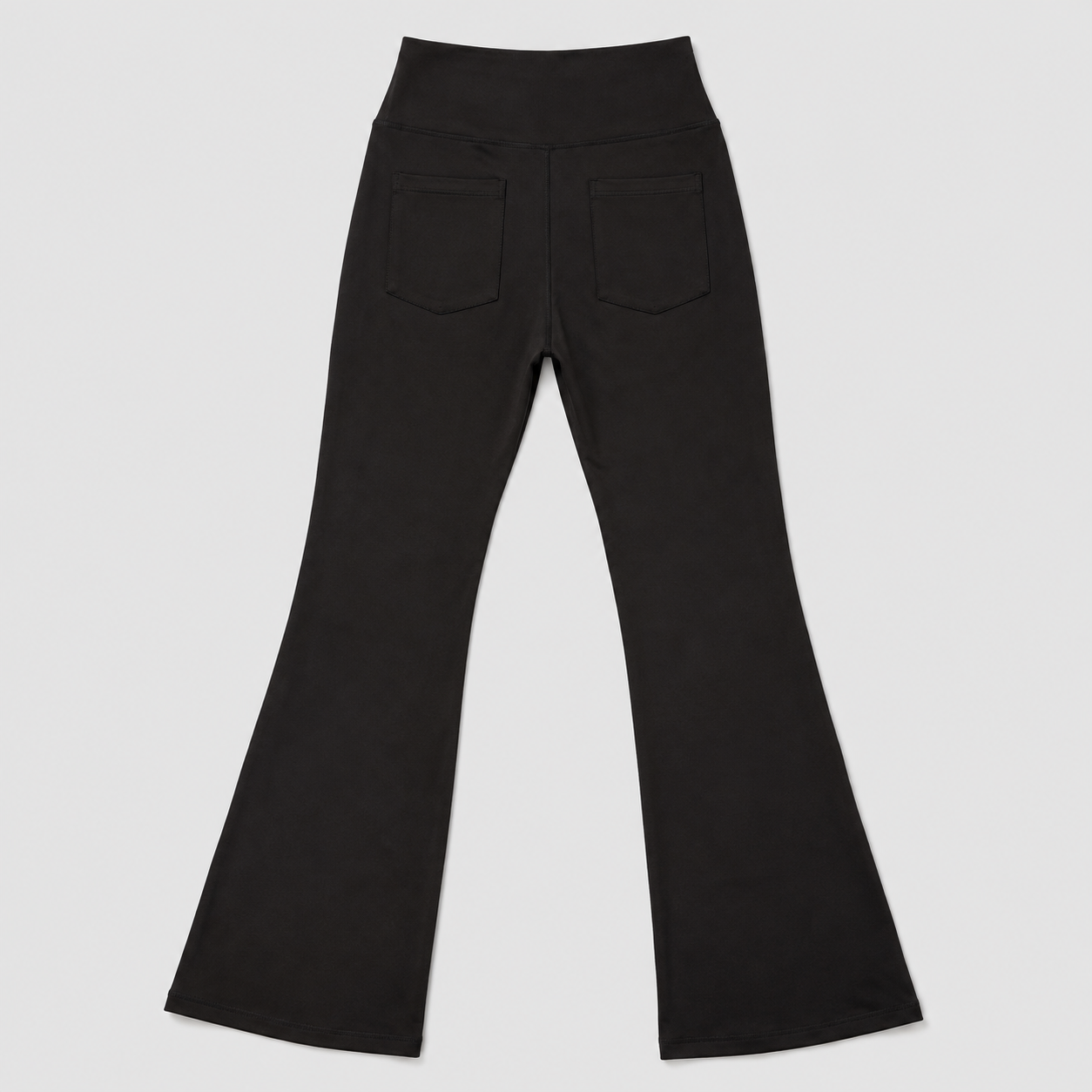 Casual Flared Yoga Leggings With Pockets For Women