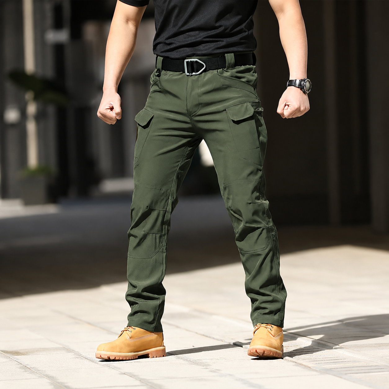 Casual Multi Pocket Tactical Cargo Pants For Men
