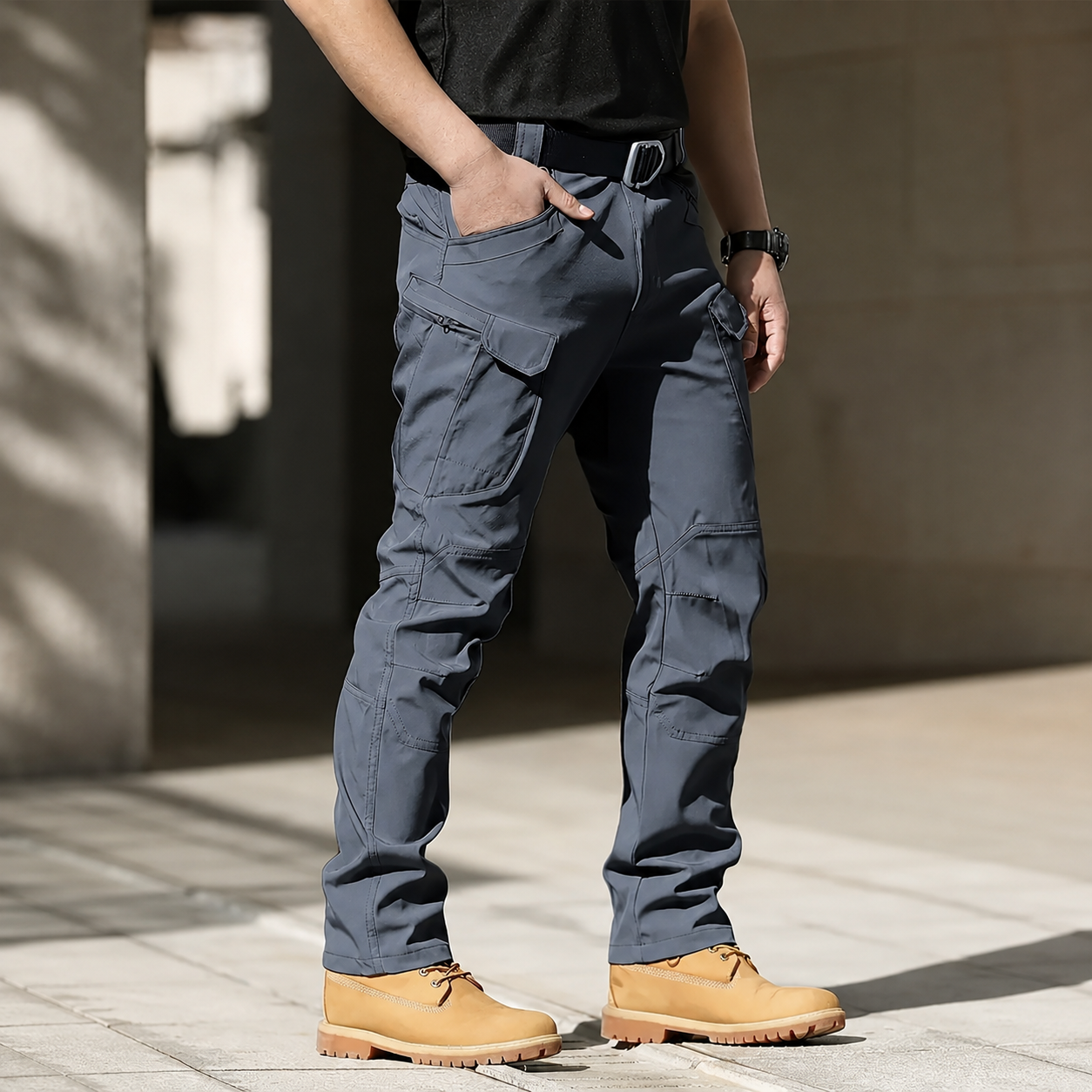 Casual Multi Pocket Tactical Cargo Pants For Men