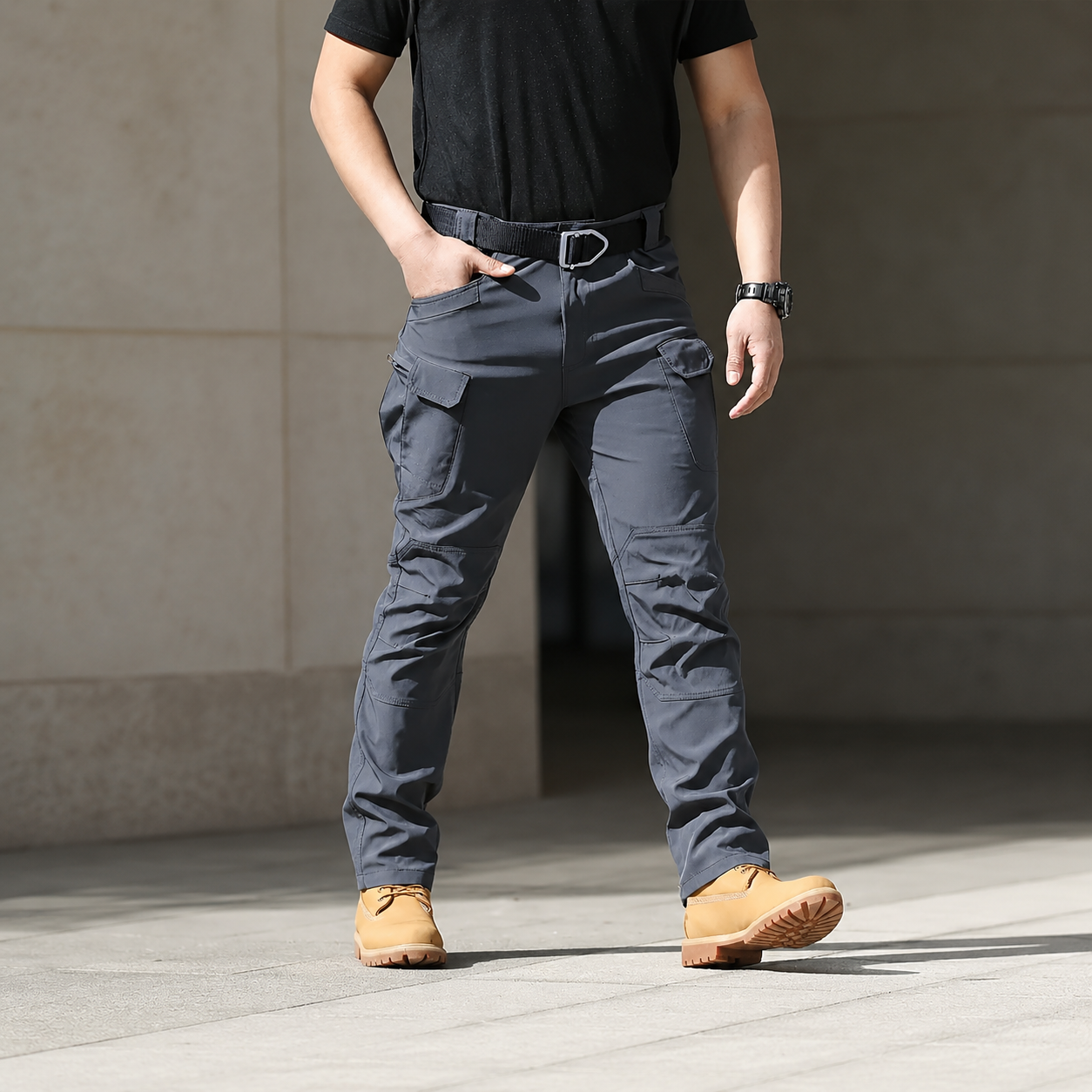 Casual Multi Pocket Tactical Cargo Pants For Men