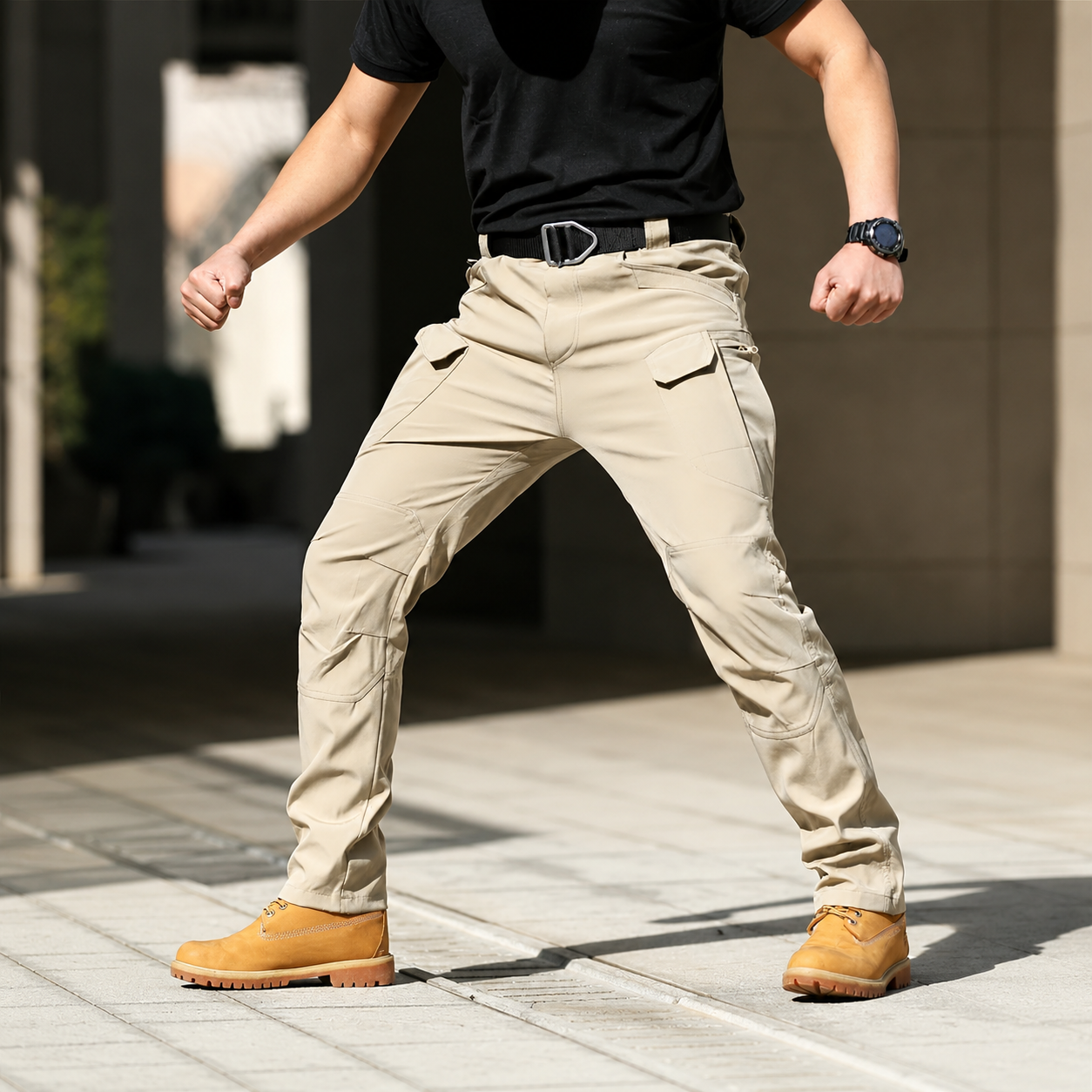 Casual Multi Pocket Tactical Cargo Pants For Men