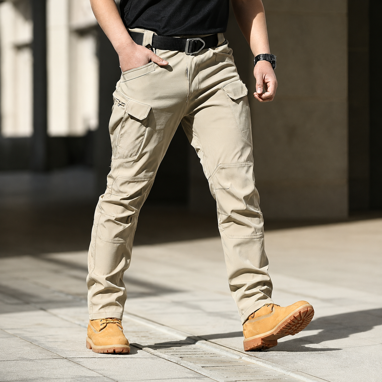 Casual Multi Pocket Tactical Cargo Pants For Men