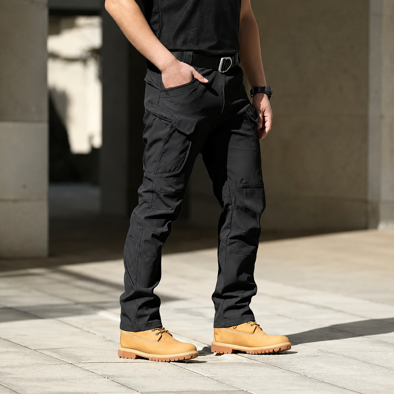 Casual Multi Pocket Tactical Cargo Pants For Men