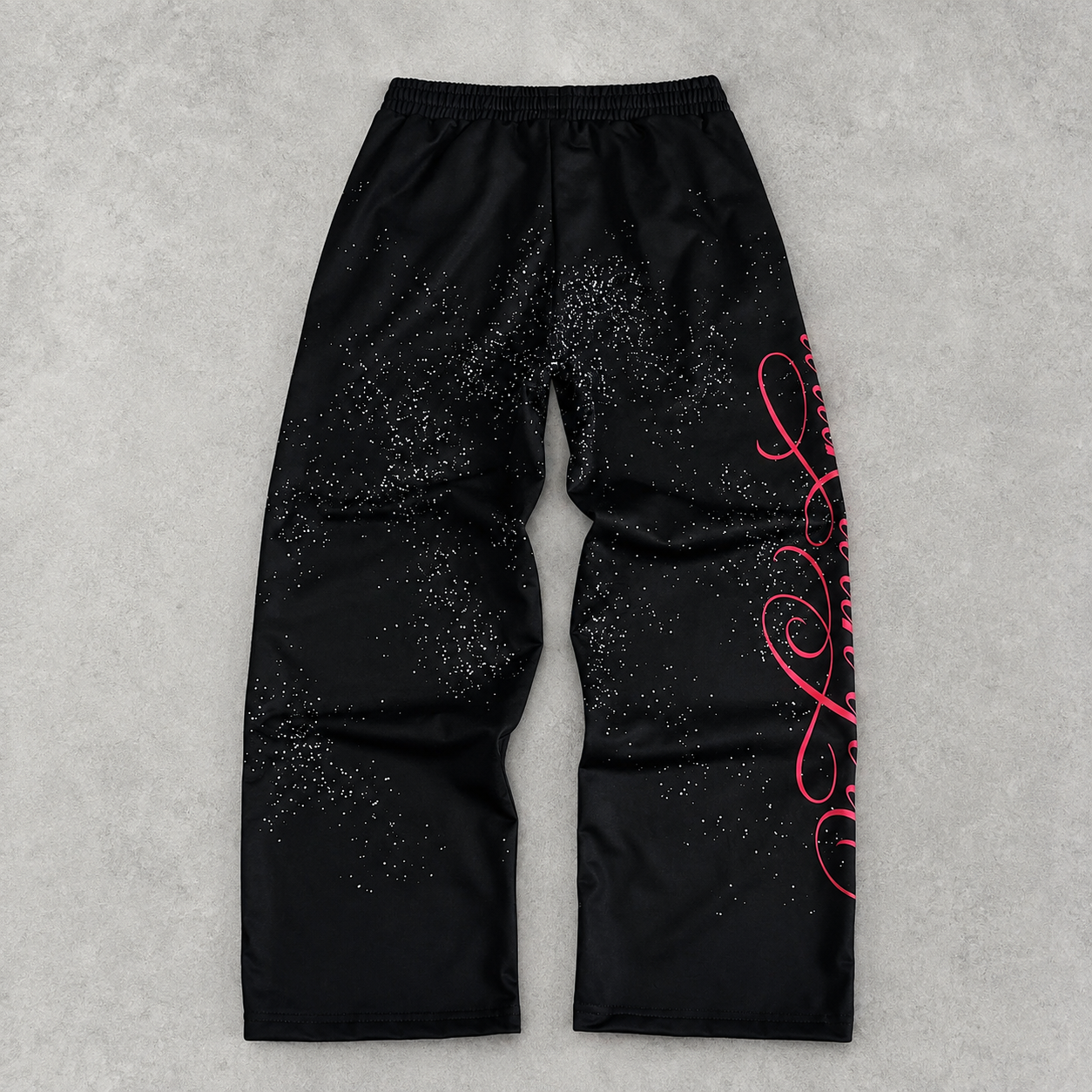 Loose Fit Embroidered Sweatpants For Men