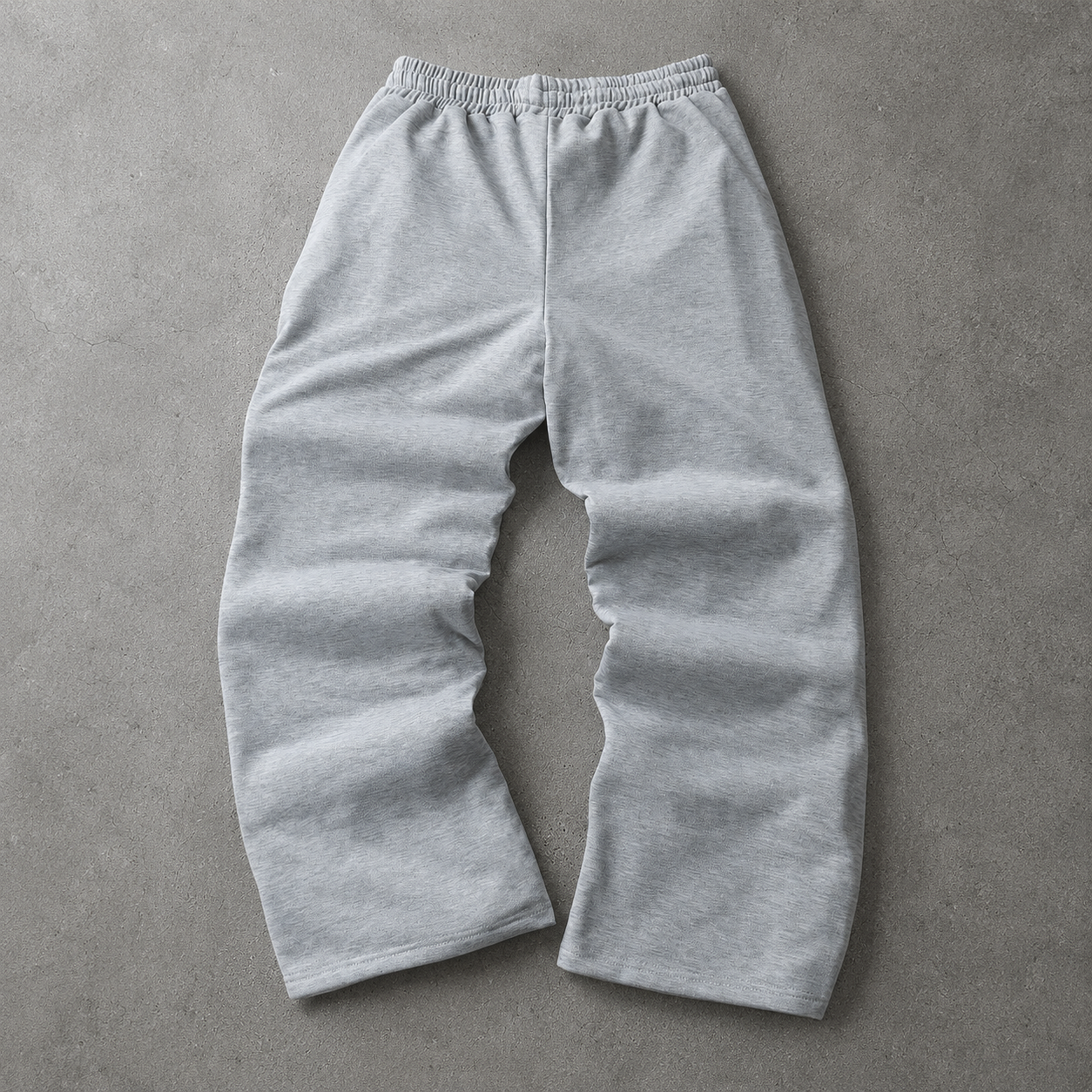 Loose Fit Embroidered Sweatpants For Men
