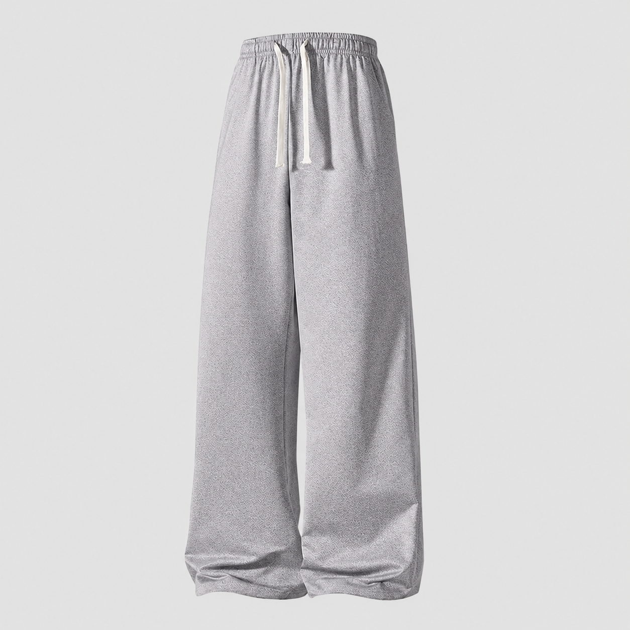 Casual Wide Loose Sports Pants With Drawstring For Men