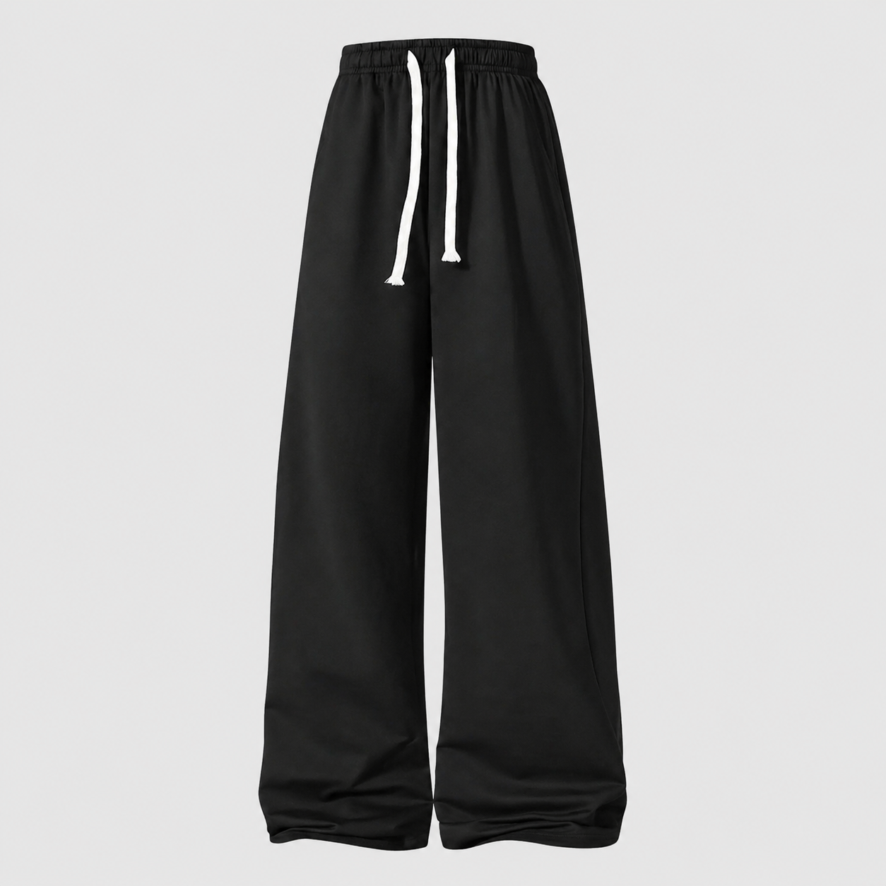 Casual Wide Loose Sports Pants With Drawstring For Men