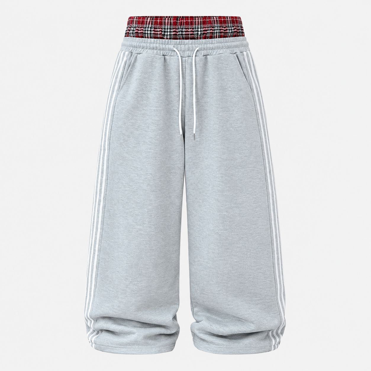 Casual 2 In 1 Thick Knit Streetwear Joggers For Men