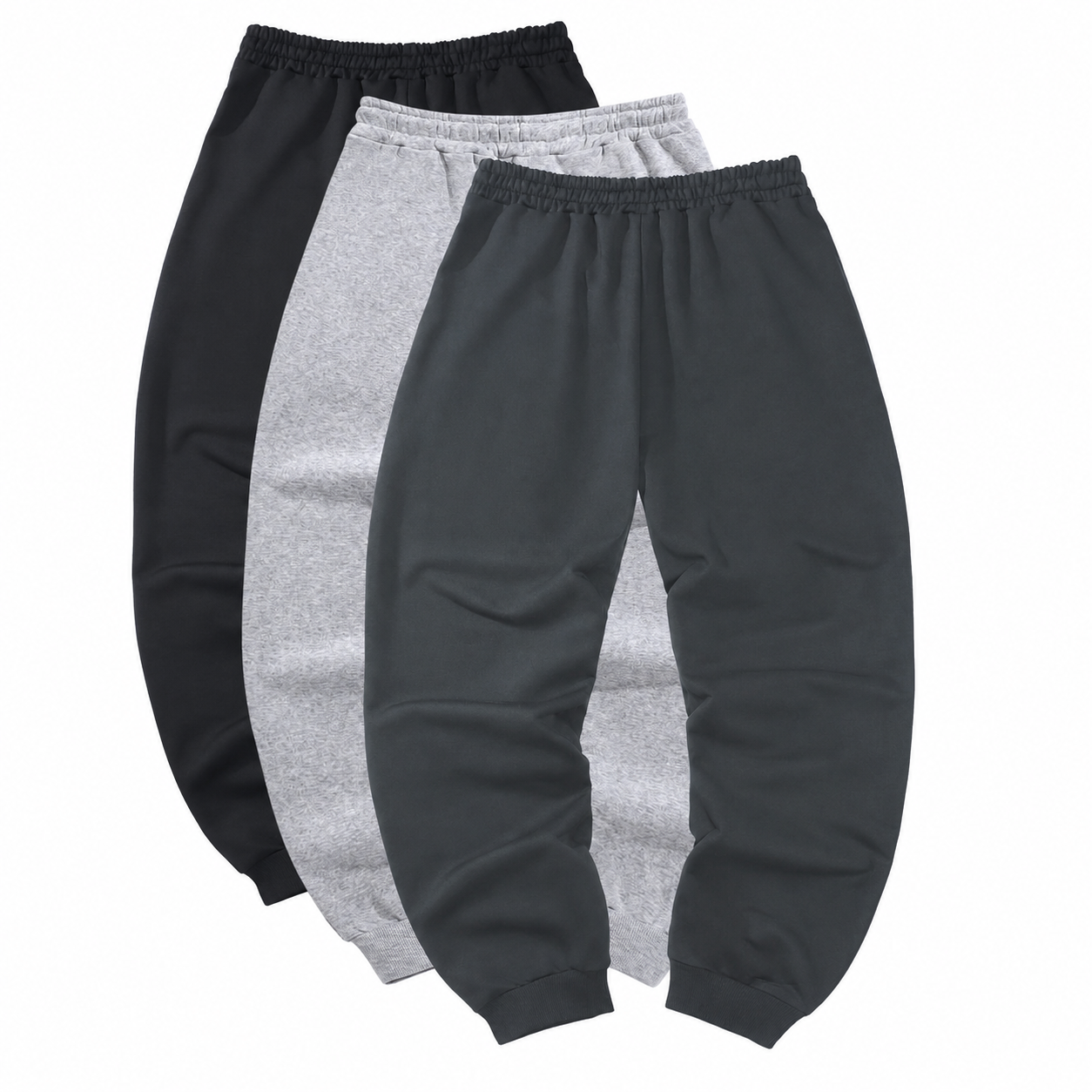 3 Pieces Casual Sweatpants For Workout And Running  For Men