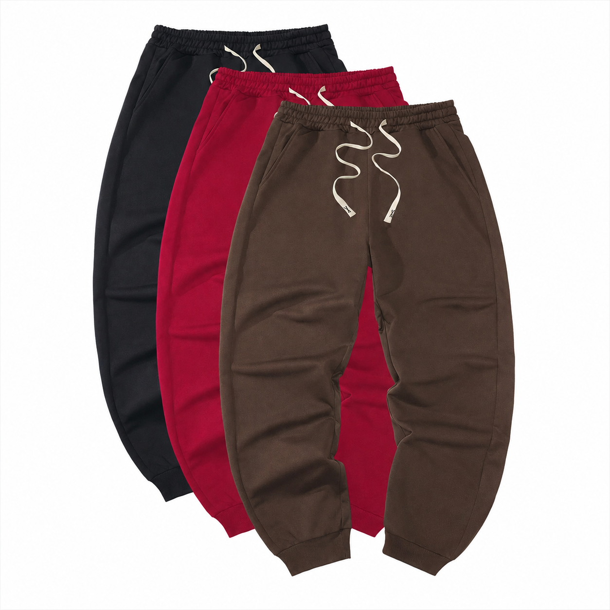 3 Pieces Casual Sweatpants For Workout And Running  For Men