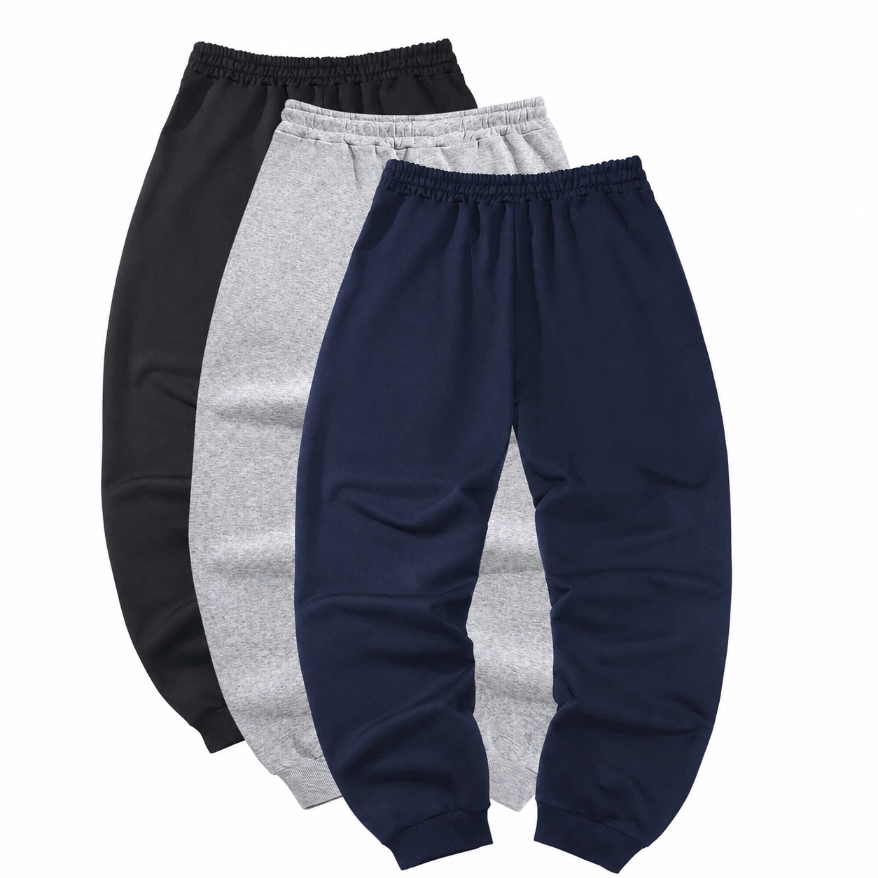 3 Pieces Casual Sweatpants For Workout And Running  For Men