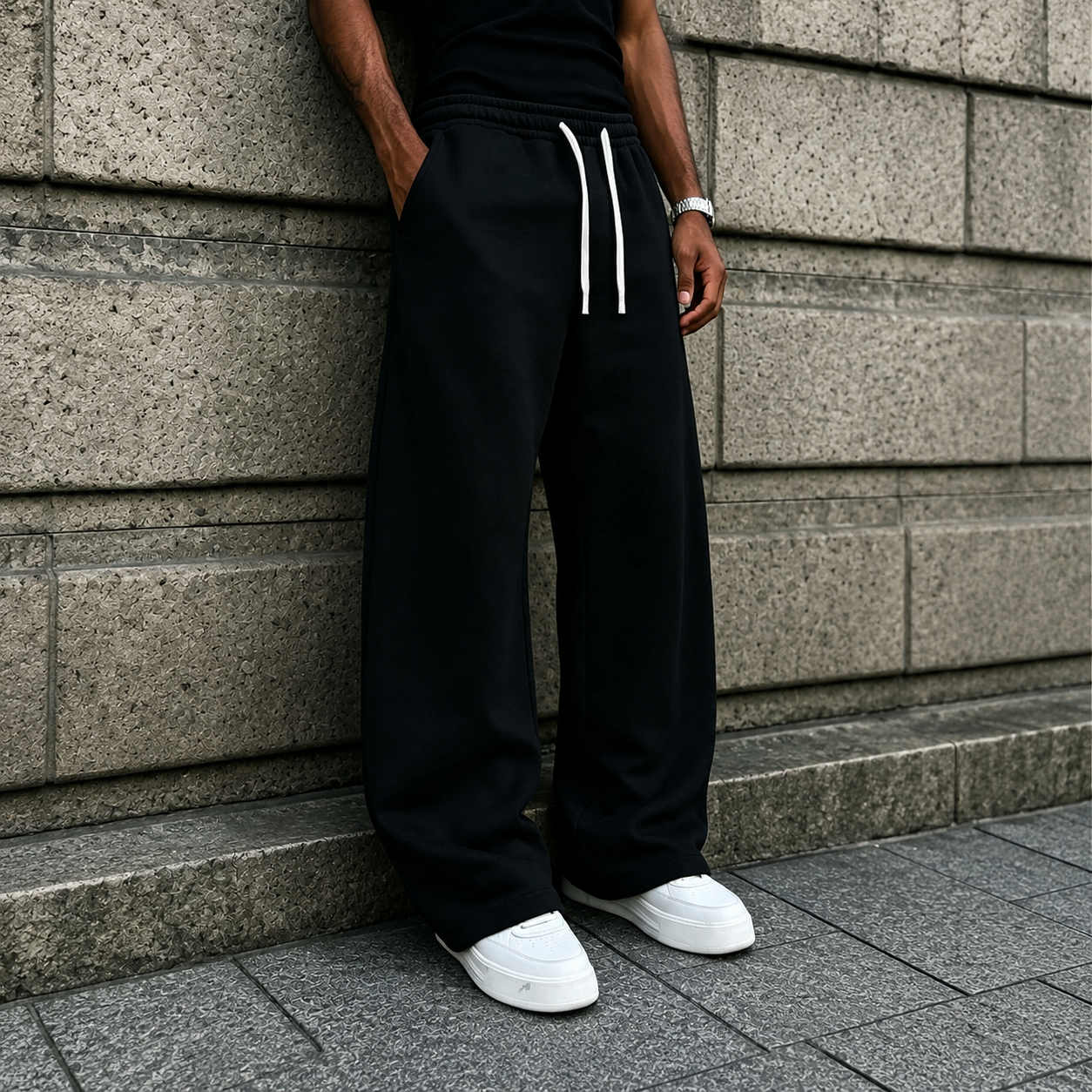 Comfortable Outdoor Sweatpants For Camping And Daily Wear For Men  
