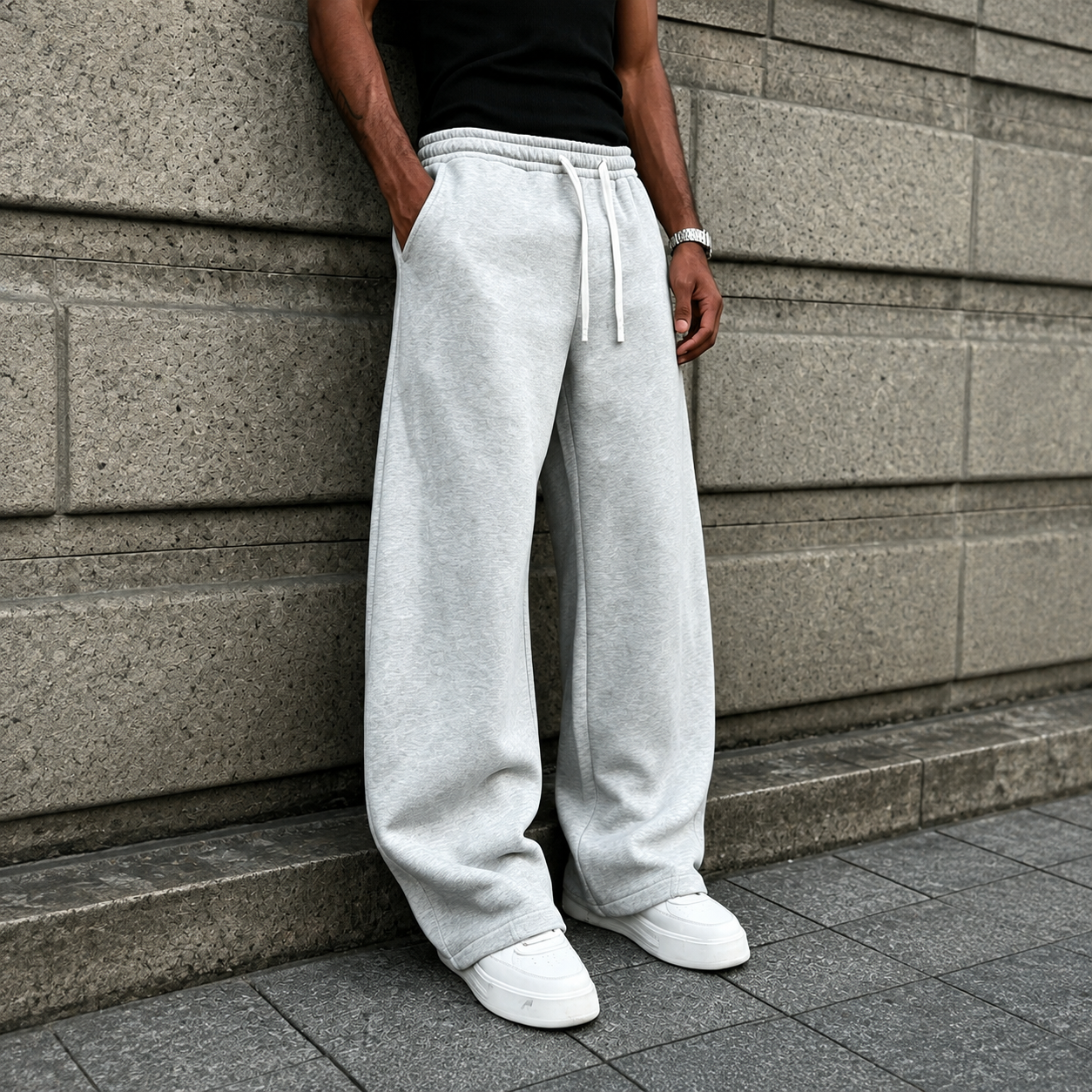 Comfortable Outdoor Sweatpants For Camping And Daily Wear For Men  