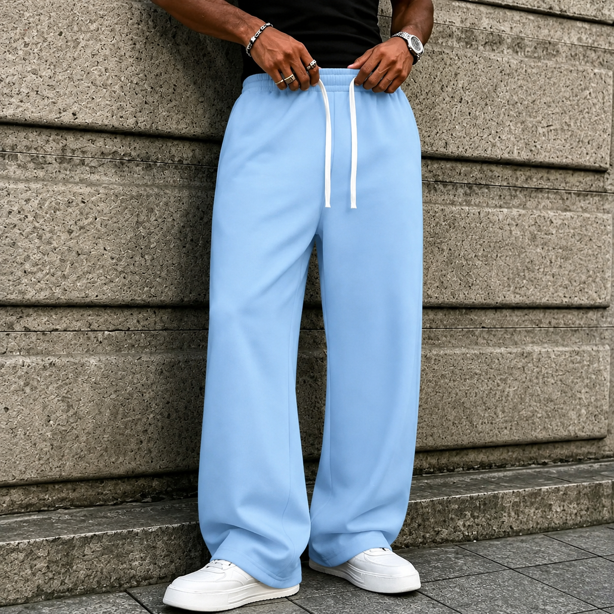 Comfortable Outdoor Sweatpants For Camping And Daily Wear For Men  