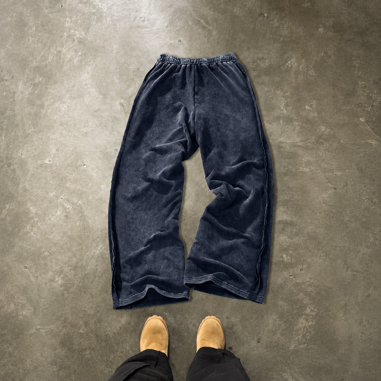Casual Spring Letter And Cartoon Print Sweatpants For Men