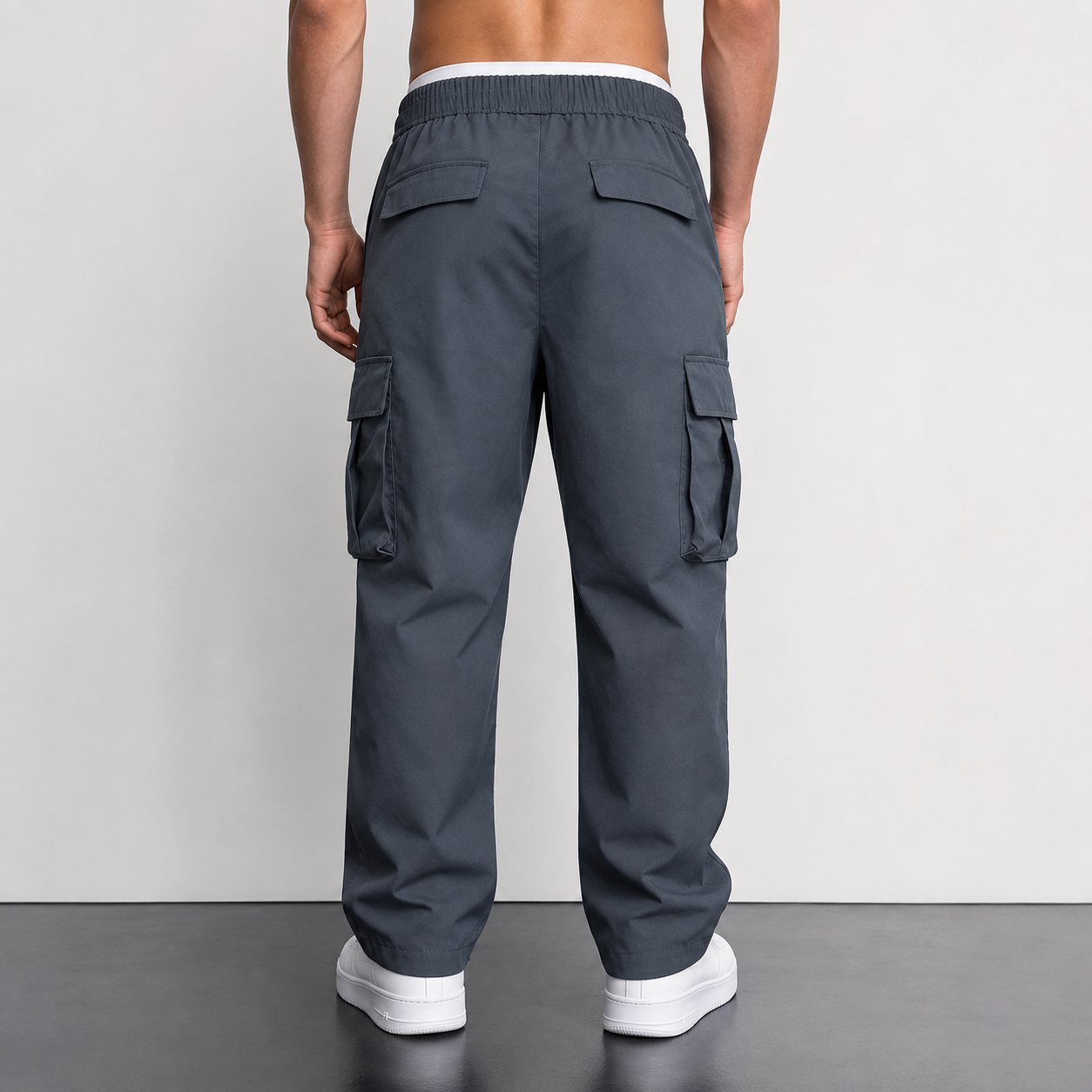 Cargo Outdoor Hiking Pants With Drawstring For Men