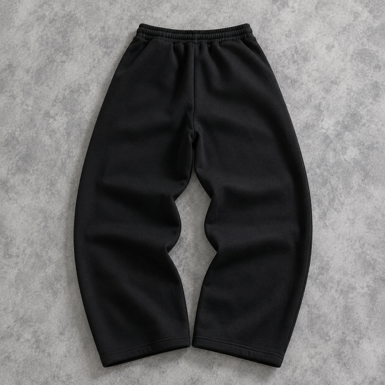 Casual Loose Vintage Floral Sweatpants For Men