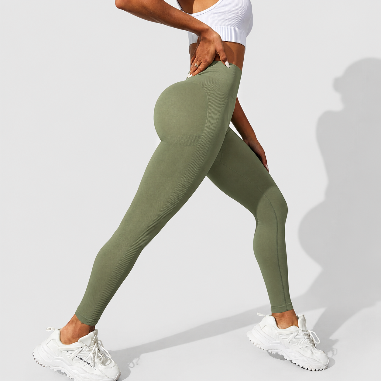 Casual Seamless Yoga Leggings For Workout For Women