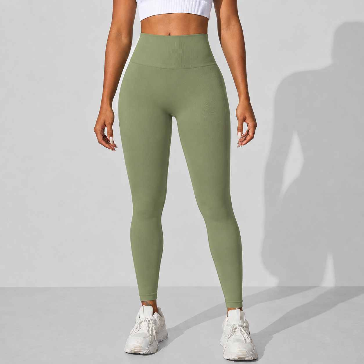 Casual Seamless Yoga Leggings For Workout For Women