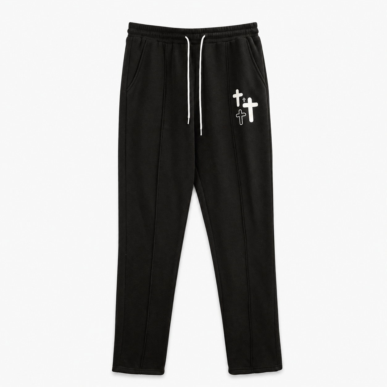 Casual Printed Drawstring Sweatpants For Men