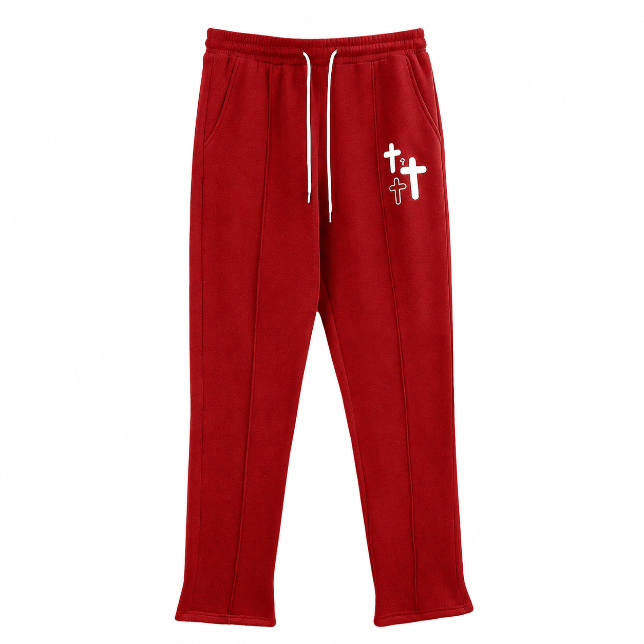 Casual Printed Drawstring Sweatpants For Men
