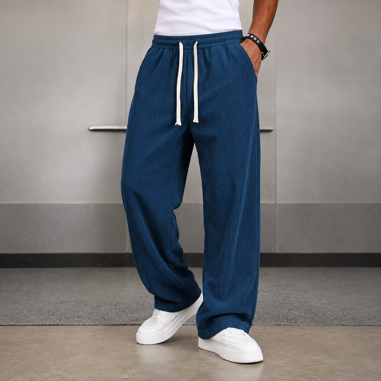 Casual Loose Sweatpants With Drawstring For Men