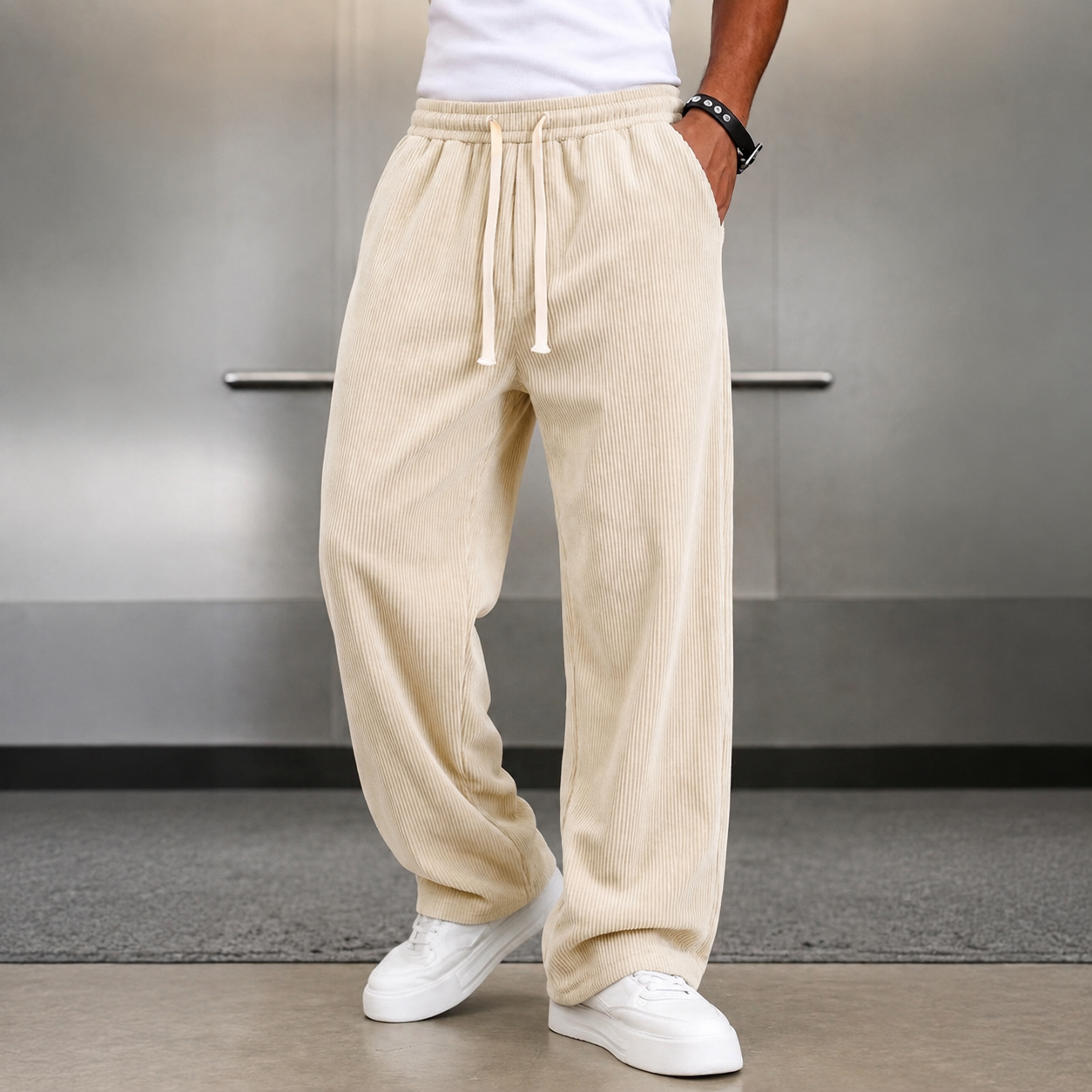 Casual Loose Sweatpants With Drawstring For Men