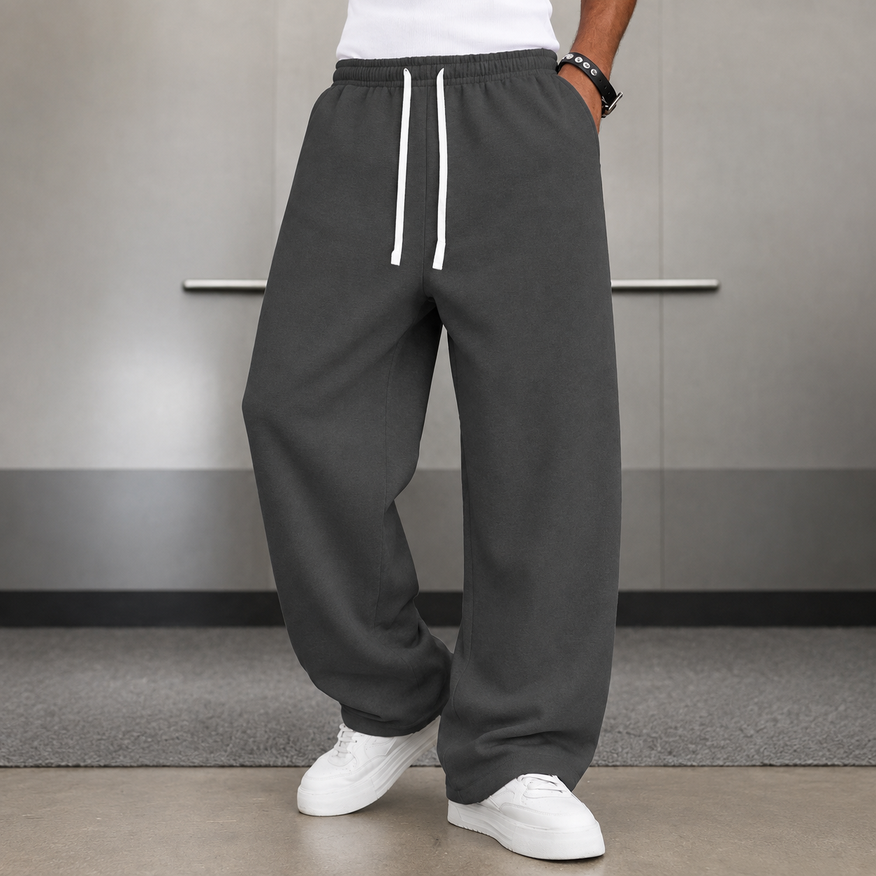 Casual Loose Sweatpants With Drawstring For Men