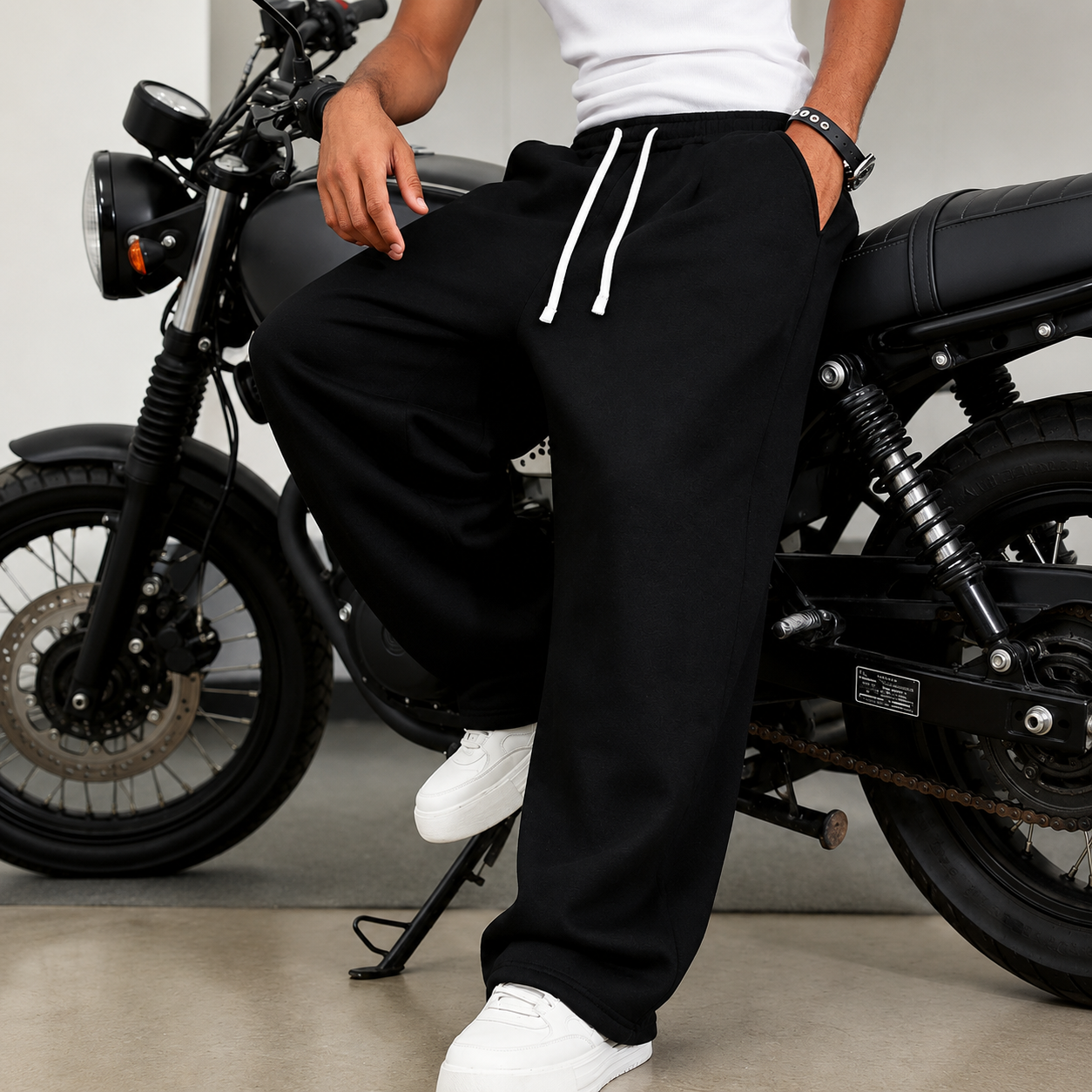 Casual Loose Sweatpants With Drawstring For Men