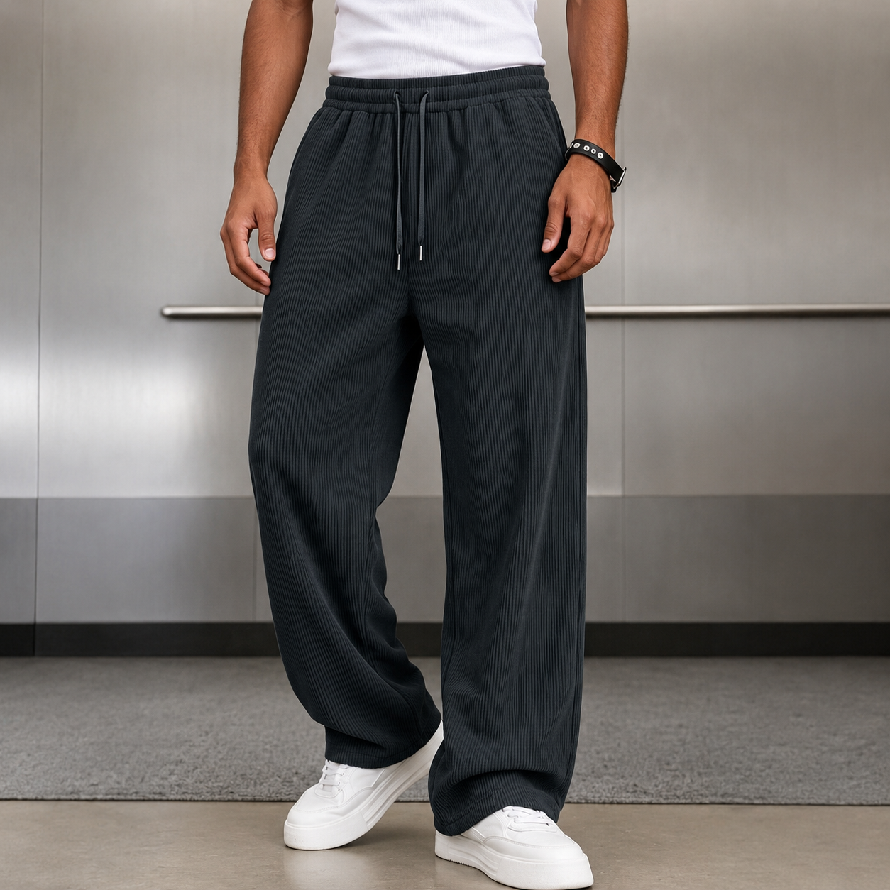 Casual Loose Sweatpants With Drawstring For Men