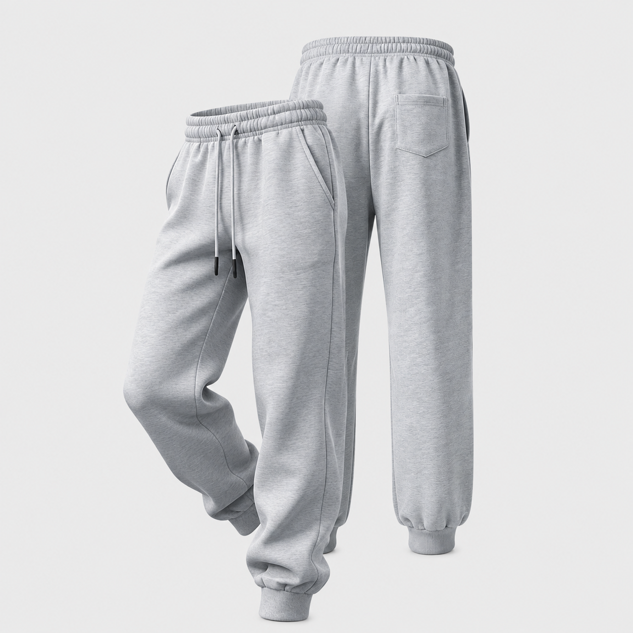 Athletic Streetwear Pants With Drawstring For Men