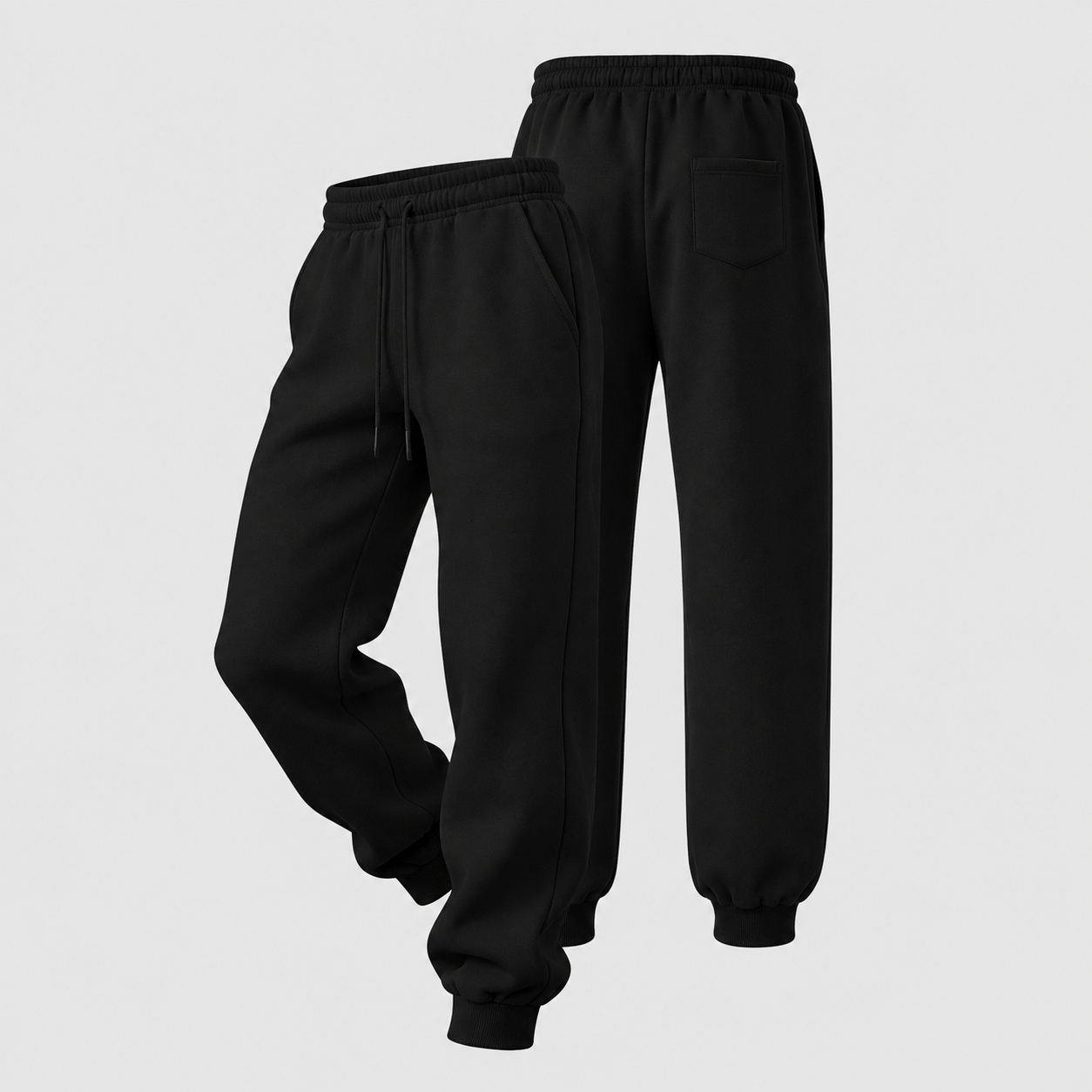 Athletic Streetwear Pants With Drawstring For Men